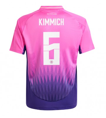 Tyskland Joshua Kimmich #6 Udebanetrøje EM 2024 Kort ærmer